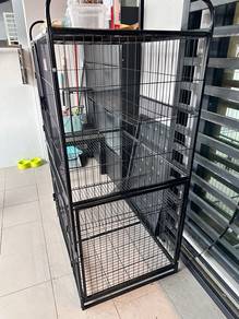 Large Multi-Level Metal Cage for Sale