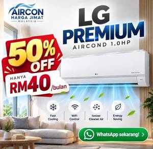 Ansuran Aircond LG Dual Inverter (Seremban NSE01)
