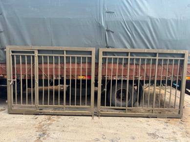 Heavy Duty Front Main Gate Metal Steel Pintu Besar