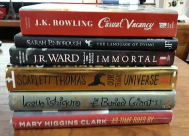 Combo 6 Books/Novels  A1