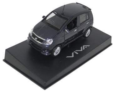 PERODUA VIVA diecast Model Car Midnight blue