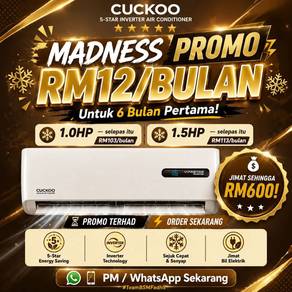 Promosi Aircond Bulanan Ansuran AC192