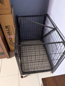 black metal cage