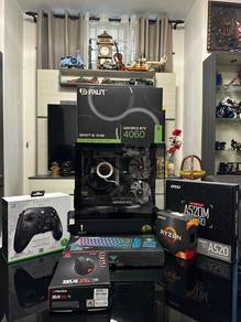 PC GAMING UNTUK DILEPASKAN FULLSET BERSAMA Monitor