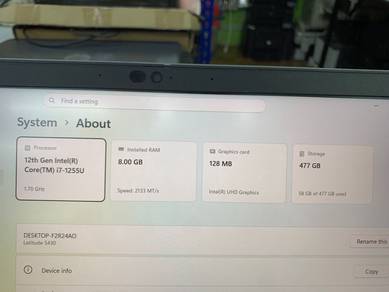 Dell Latitude 5430 LIKE NEW