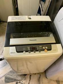 Panasonic 7kg Mesin Basuh Washing Auto Machine Top