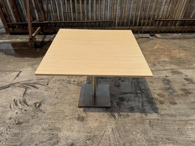 3x3ft Stainless Steel Dining Table Meja Makan