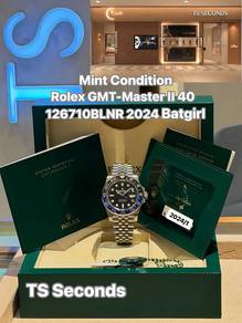 Rolex GMT-Master II Batgirl 126710BLNR 2024