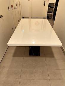 Solid Marble table with 6 chairs