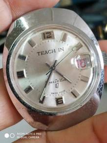 Vintage Teach in swiss made gent watch