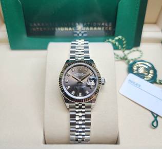 Brand New Rolex Datejust 28mm Grey Diamond 279174