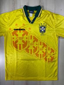 Umbro 1994 Brasil Home Jersey #EZ Used