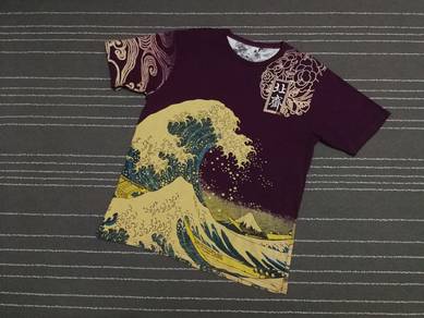 FULL print wagara japanese koi L