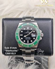 Rolex Submariner 41 Starbucks 💚 126610LV 2023 Full