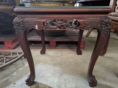 Solid Carved Hardwood Table | Chinese Style