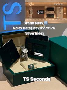 Rolex Datejust 28mm 279174 2026/10 Silver Dial
