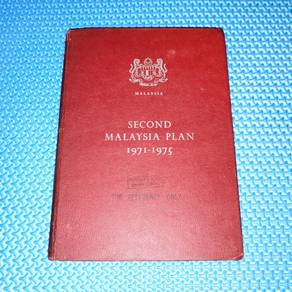Vintage 1971 Second Malaysia Plan 1971-1975