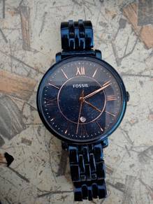Jam tangan Fossil Jacqueline Date Blue