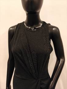 Free Poslaju New Long black dress Size M