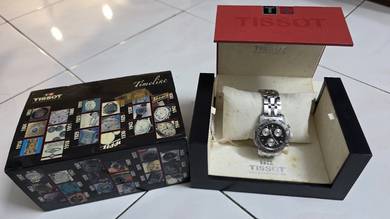 Tissot PRS200 Chronograph Quartz Silver (Full Box)
