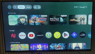 PHILIPPS 55 inch GoogleTv