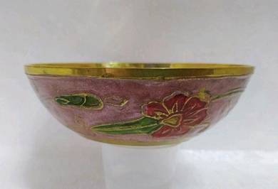 Vintage Solid Brass Bowl