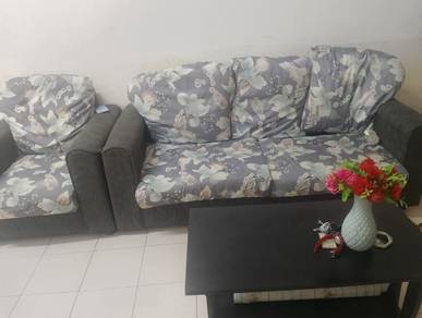 sofa n meja (1set)