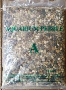Aquarium Mix Stone Pebble Small Batu Campur 10kg