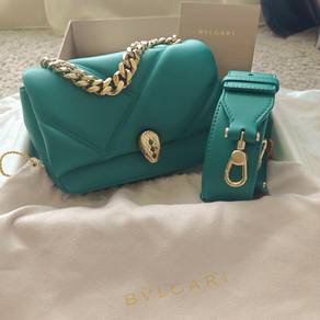 Bvlgari Serpenti Cabochon Maxi Chain Mini Bag