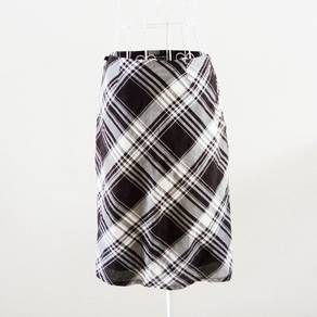 Polo Jeans by Ralph Lauren B/W Checked  Skirt