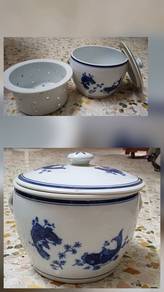 Ceramic stewpot /Double-boiler stewpot -chinese炖盅