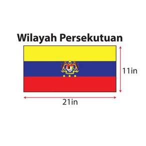 Bendera Wilayah Persekutuan (11" x 21")