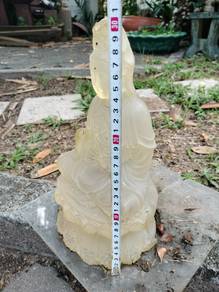 Translucent Resin Guan Yin Statue
