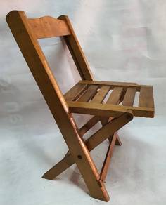 Vintage French Kid Chair Folding Children Chair Do