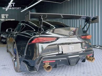 Toyota Supra A90 Spoiler GT Wing Side Skirt Carbon