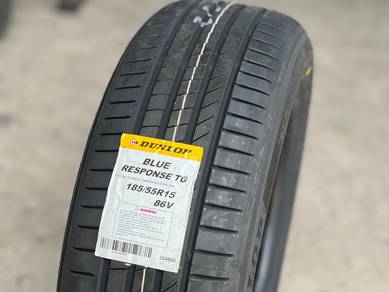Tayar Baru 185 55 15 Dunlop Blue Response TG 2026