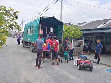 Lori sewa pindah rumah dan 4x4 pos motosikal murah