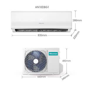 HISENSE Non Inverter AirCond 1.0HP AN10DBG2