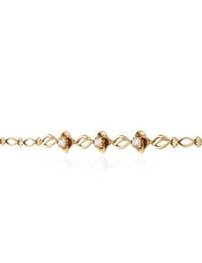 750 ROSE GOLD DIAMOND Bracelet (EC00120RGB)