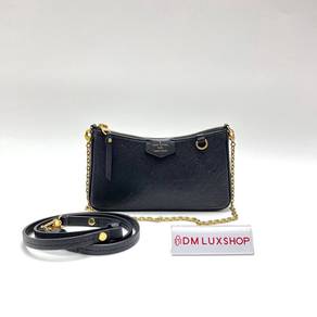Preloved LV Black Empreinte Easy Pouch On Strap 2