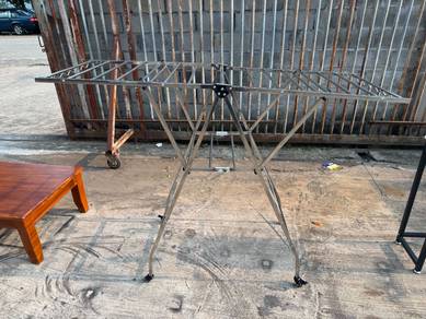 Foldable Stainless Steel Drying Rack Clothes Ampai