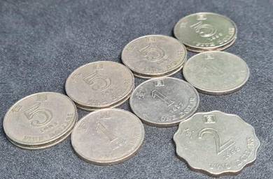 Hong Kong Coins#164-GW-8