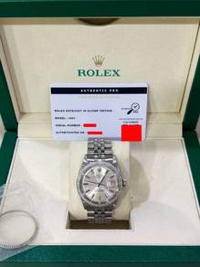 Rolex Datejust 36 Diamond Bezel Jubilee