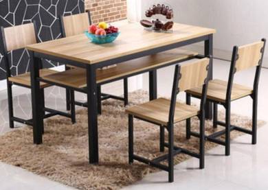 DINING TABLE kitchen SETs MEJA MAKAN dinner 4