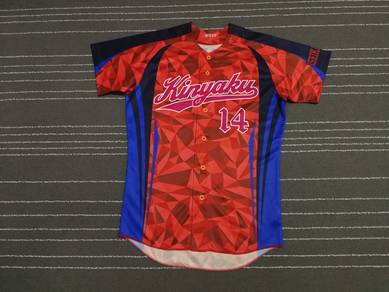 Kinyaku 14 yuka X ZETT baseball jerseys M