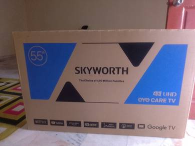 To sell new SKYWORTH Google TV 55 inch UHD 4K 