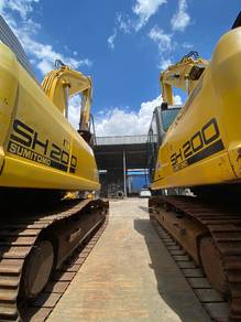 Harga Menarik SUMITOMO SH200-5 Excavator, Recond