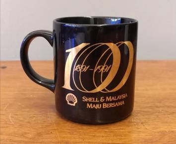 Shell Malaysia 100 yrs mug cup