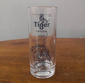 Tiger crystal glass cup
