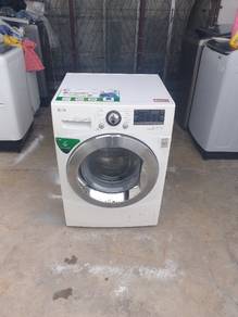LG front load hot washer washing machine 8.0.kgs
